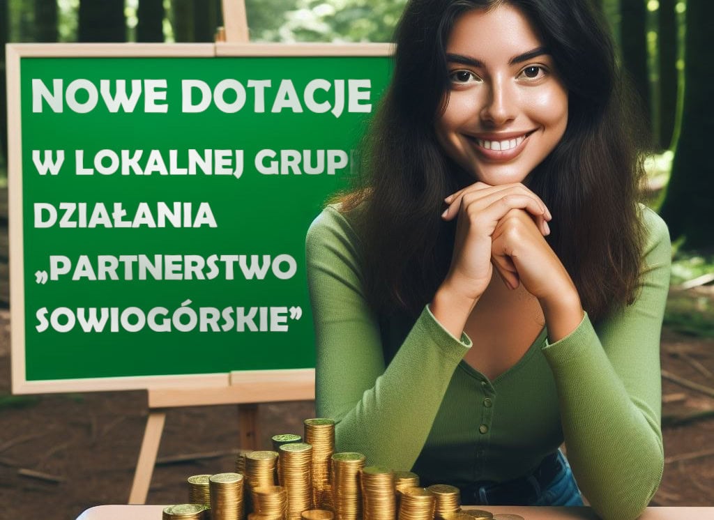 NOWE DOTACJE W LOKALNEJ GRUPIE DZIAŁANIA „PARTNERSTWO SOWIOGÓRSKIE”