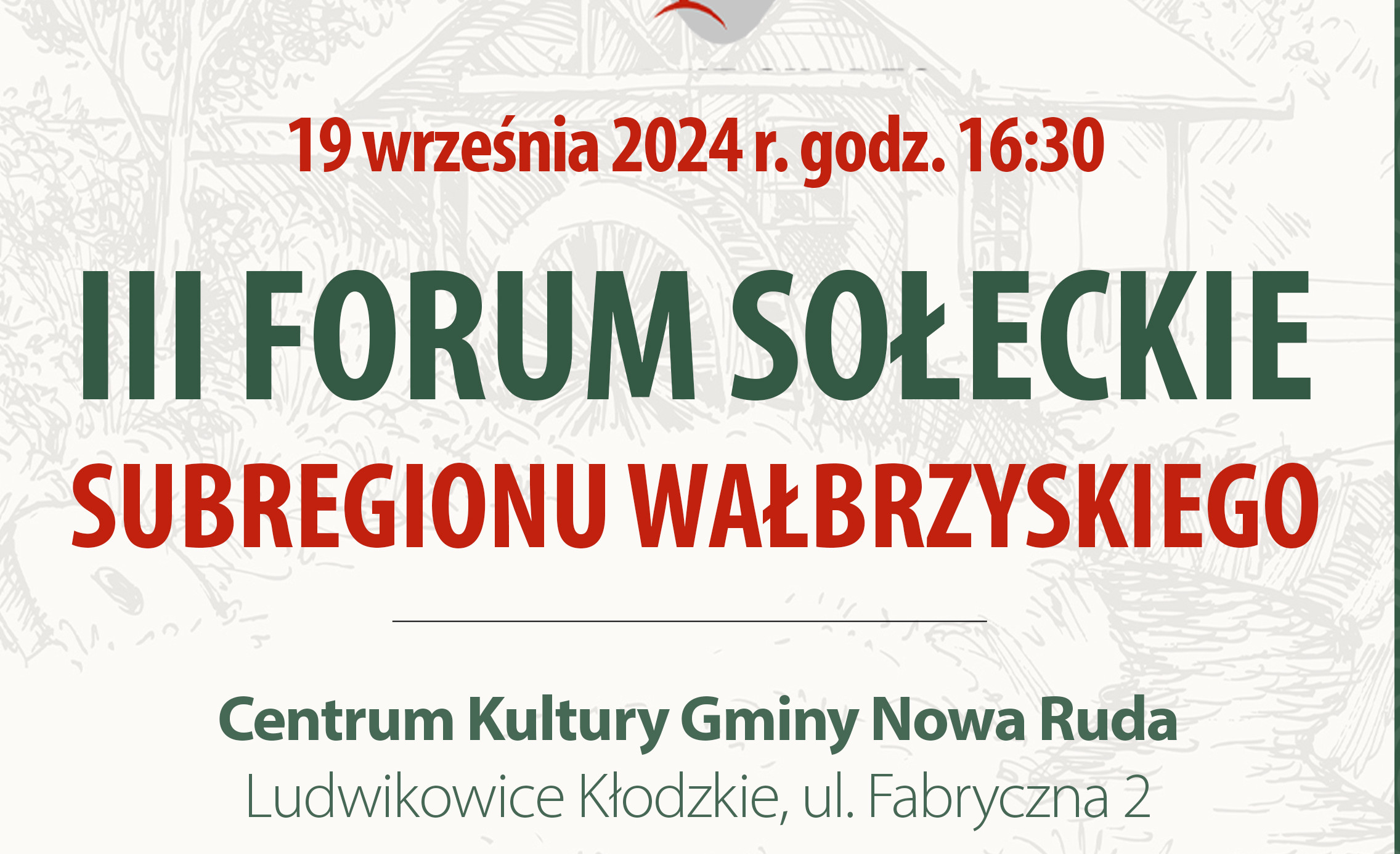 III Forum Sołeckie Subregionu Wałbrzyskiego