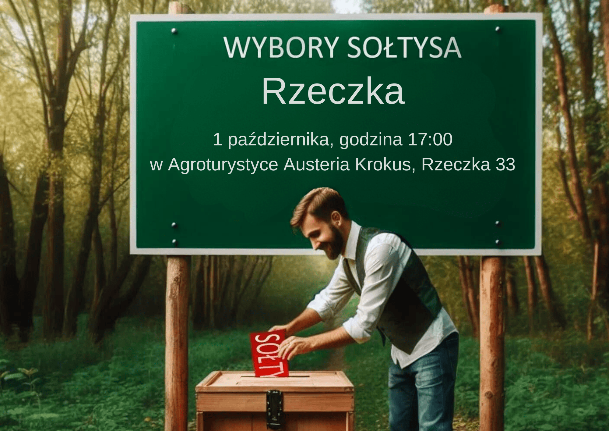 Wybory sołtysa w Rzeczce