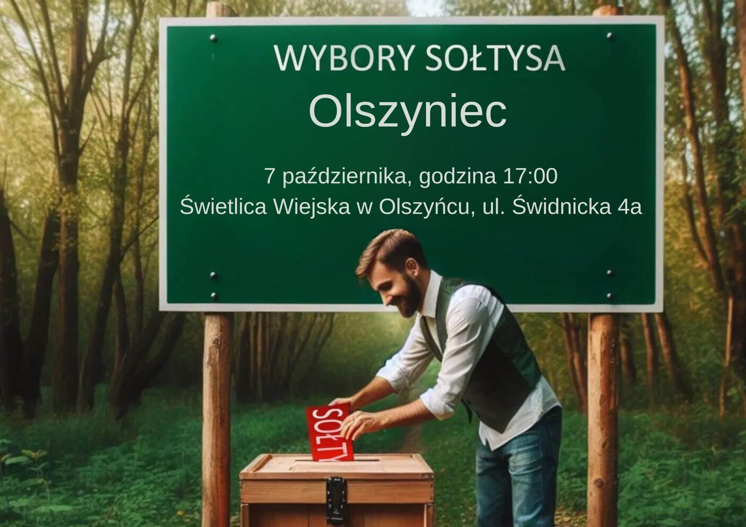 Wybory sołtysa w Olszyńcu