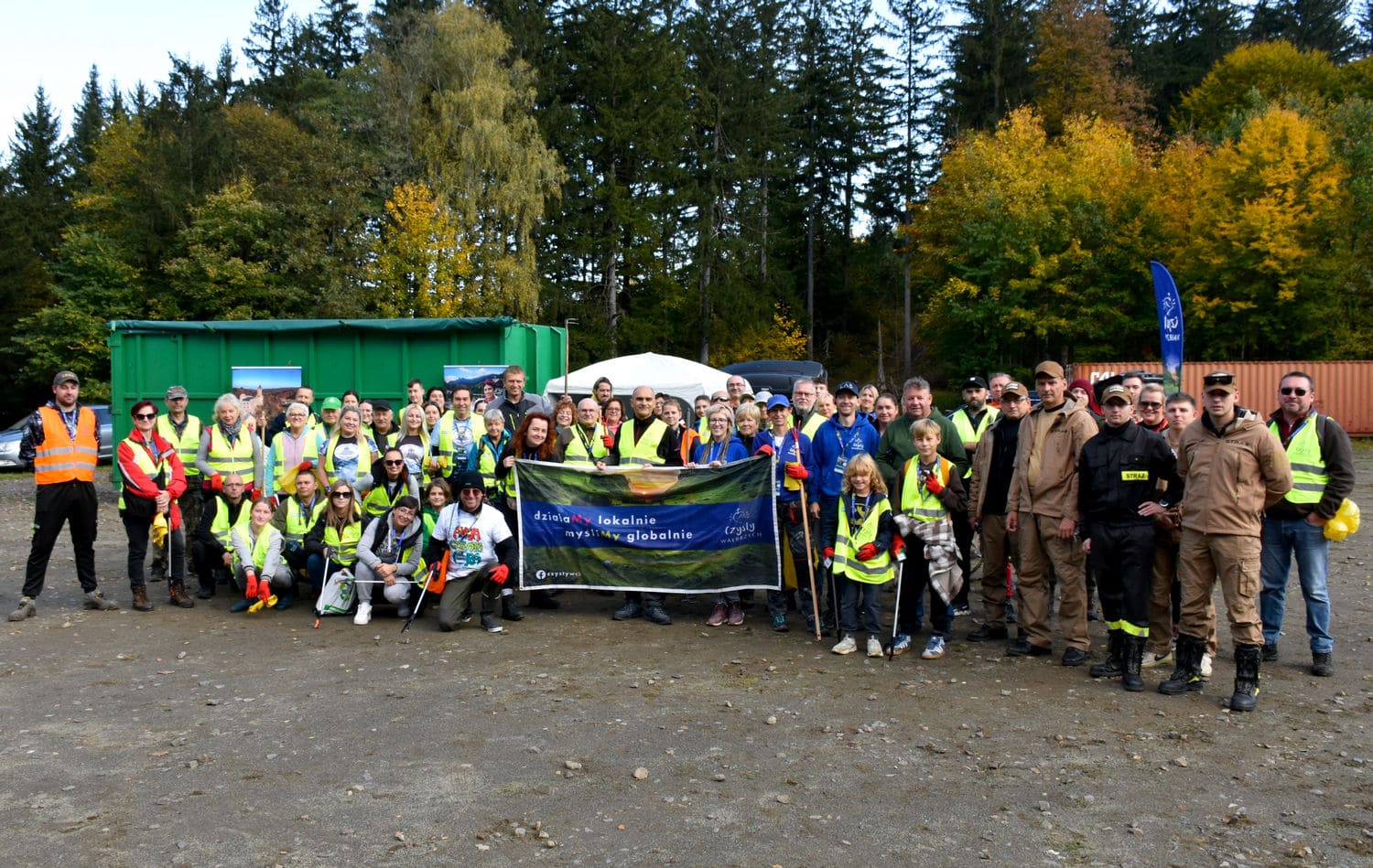 Sobotnie sprzątanie Jeziora Bystrzyckiego