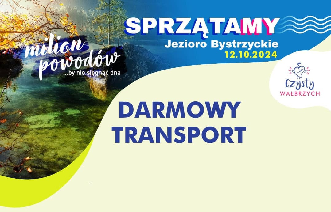 AKCJA SPRZĄTANIA JEZIORA BYSTRZYCKIEGO JUŻ W SOBOTĘ