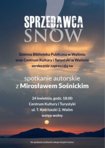Spotkanie autorskie z Mirosławem Sośnickim