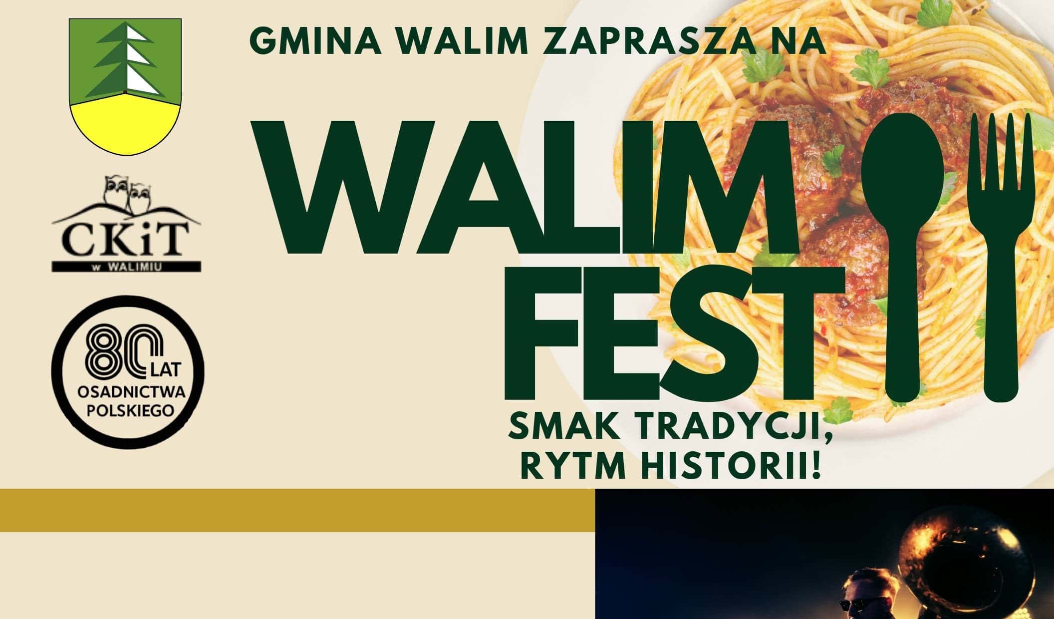 WALIM FEST 2025 – Smak tradycji, rytm historii – już 28 czerwca!