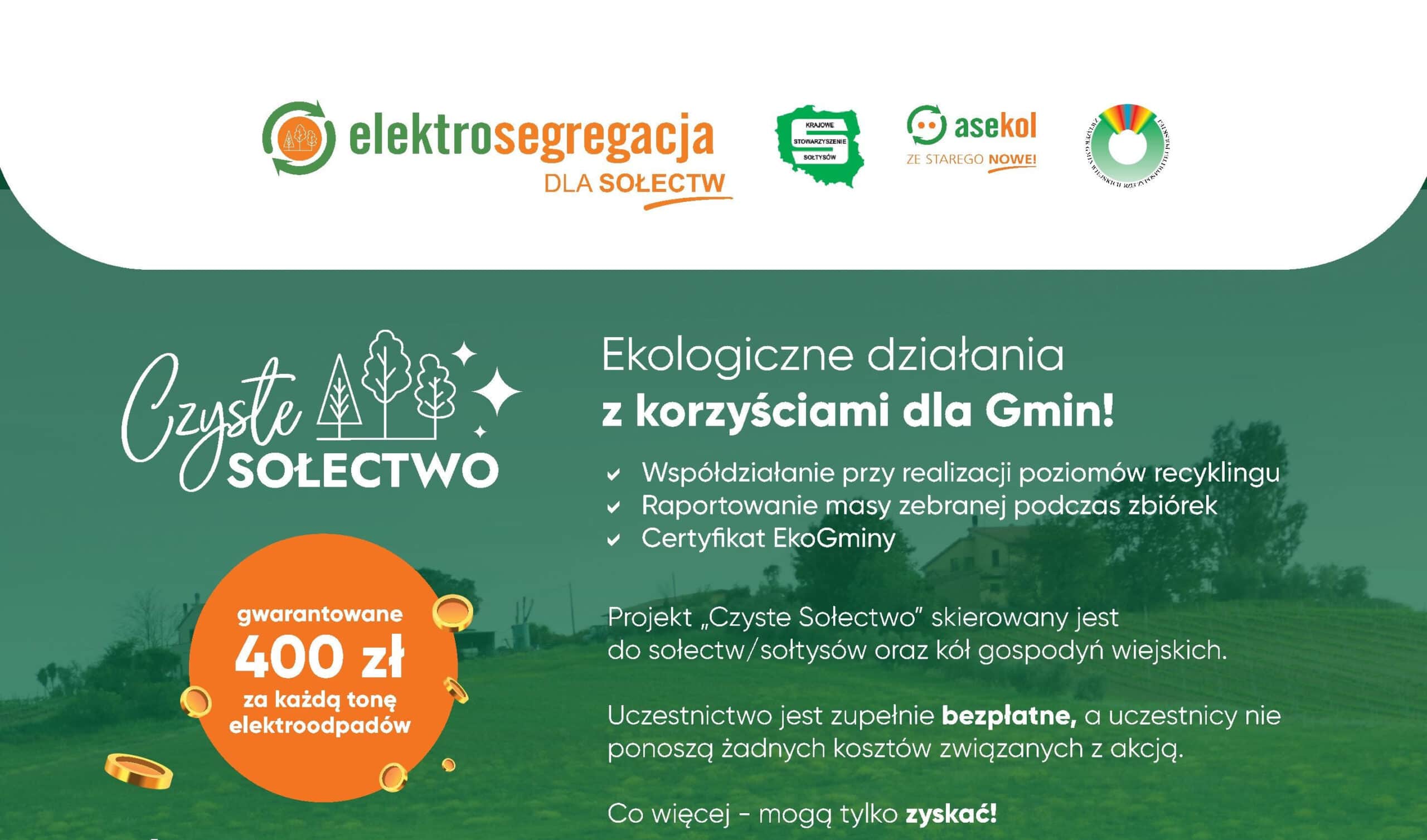 Konkurs dla sołectw „Czyste Sołectwo”