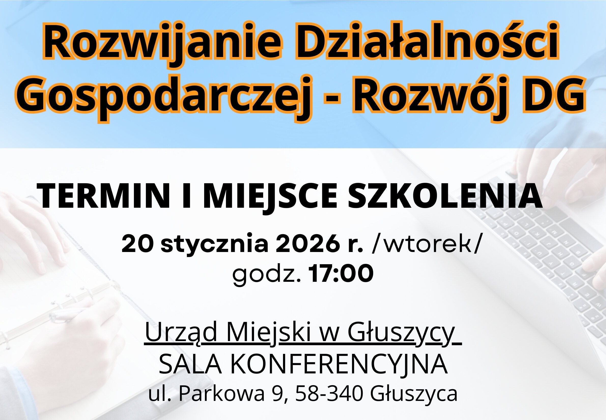 LGD „Partnerstwo Sowiogórskie” zaprasza na szkolenie dla przedsiębiorców